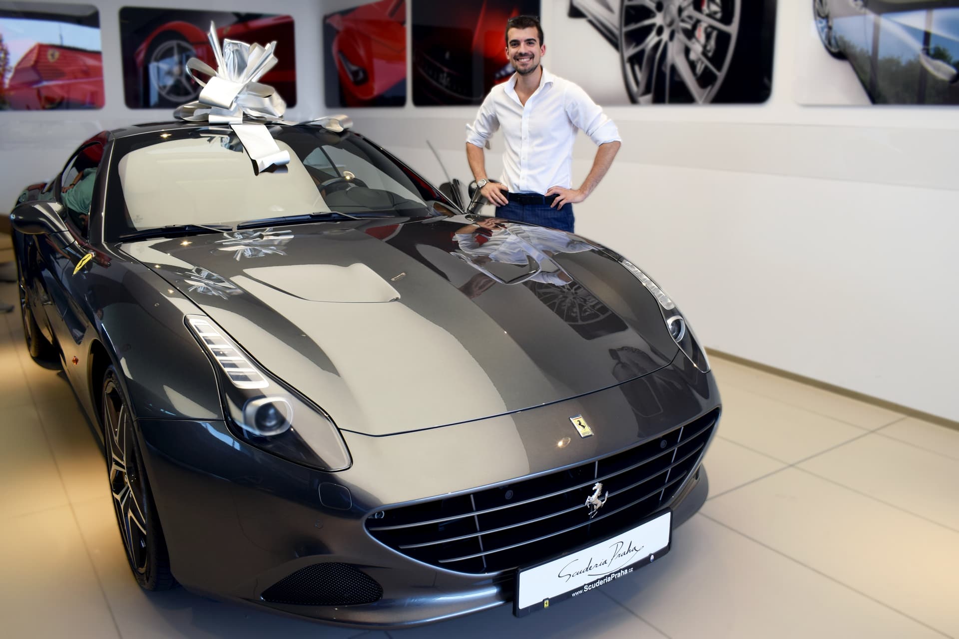 Giulio with Ferrari — the turning point
